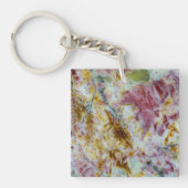 Porte-clés Plaque d'optique verte australienne (Devant)