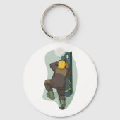 Porte-clés Plaque métallique soudée industrielle (Recto)