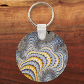 Porte-clés Plaques fractales - fractales (Recto)