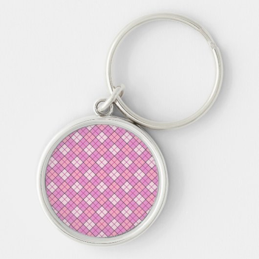Porte-clés Plat rose (Devant)