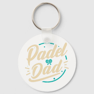 Porte-clés Plate-forme de Padel Dad Tennis Paddleball Padel