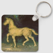 Porte-clés Plâtre Statuette d'un cheval par Vincent van Gogh (Dos)