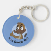 Porte-clés Platypus donnant des pouces (Dos)