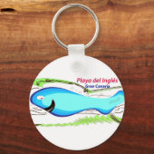 Porte-clés Playa del Ingles Gran Canaria (Recto)
