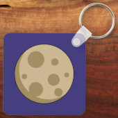 Porte-clés Pleine lune (Verso)