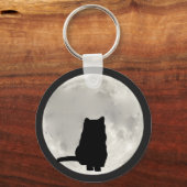 Porte-clés Pleine lune Chartreux (Recto)