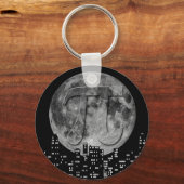Porte-clés Pleine lune Pi Dans Le Ciel (Recto)