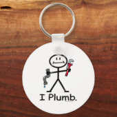 Porte-clés plombier (Recto)