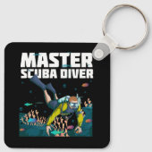 Porte-clés Plongée Master Plongée Plongée Down Dive Adventure (Dos)