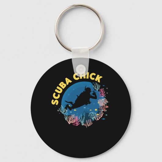 Porte-clés Plongée sous-marine Chick (Recto)