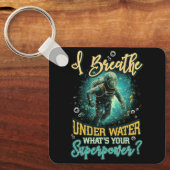 Porte-clés Plongée sous-marine Plongée I Breathe Under Water  (Recto)