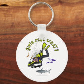 Porte-clés Plongeur léger féminin (Recto)