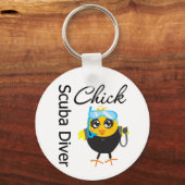 Porte-clés Plongeur Scuba (Recto)