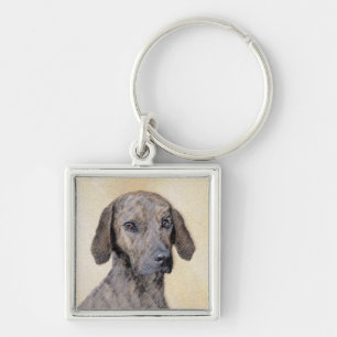 Porte-clés Plott Peinture - Cute Original Chien Art