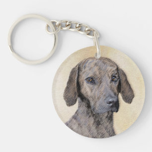 Porte-clés Plott Peinture - Cute Original Chien Art