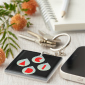 Porte-clés Pluie acide (Devant Droit)