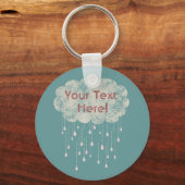 Porte-clés Pluie d'Amour Toutes les occasions Custom Porte - (Recto)