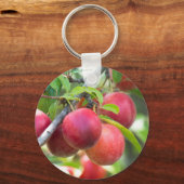 Porte-clés Plum cerise sur branche (Recto)