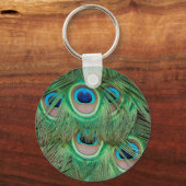 Porte-clés Plumage de paon (Recto)