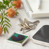 Porte-clés Plume de paon (Côté)