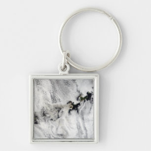 Porte-clés Plume de volcan d'Okmok, îles Aléutes