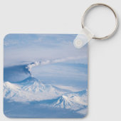 Porte-clés Plume Émanant Du Volcan Kliuchevskoi. (Dos)