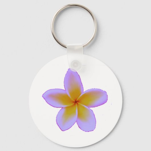 Porte-clés Plumeria (Recto)