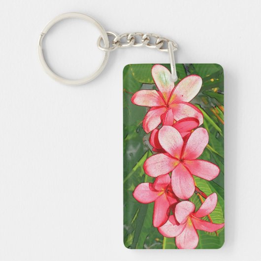 Porte-clés Plumeria (Devant)