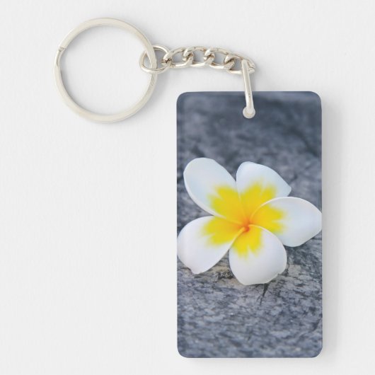 Porte-clés plumeria (Devant)
