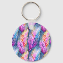 Plumes colorées