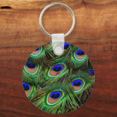 Porte-clés Plumes de paon (Recto)