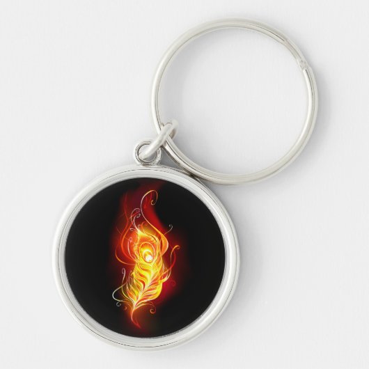 Porte-clés Plumes de paquetage de feu (Devant)