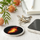 Porte-clés Plumes de paquetage de feu (Côté)