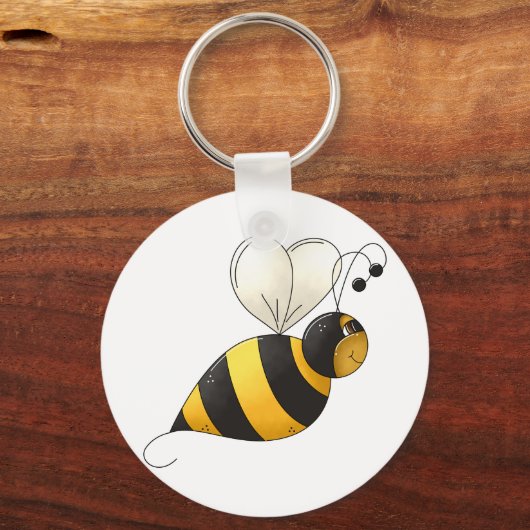 Porte-clés Plump Winged Bumble Bee (Verso)