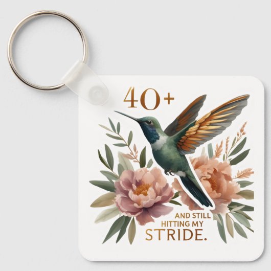 Porte-clés Plus de 40 ans et toujours frappant mon Porte - cl (Recto)