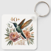 Porte-clés Plus de 40 ans et toujours frappant mon Porte - cl (Dos)