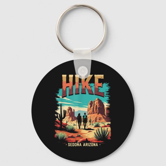 Porte-clés Plus de randonnée à Sedona (Recto)