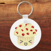 Porte-clés Plus de visages de muffin Kawaii (Recto)