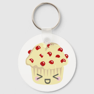 Porte-clés Plus de visages de petit pain de Kawaii