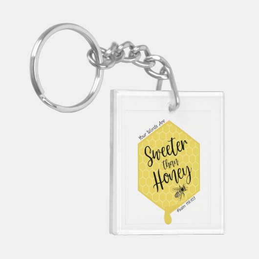 Porte-clés Plus doux que le miel (Devant gauche)