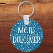 Porte-clés Plus Dulcimer - Blue White Music (Recto)