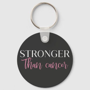 Porte-clés Plus fort que le cancer