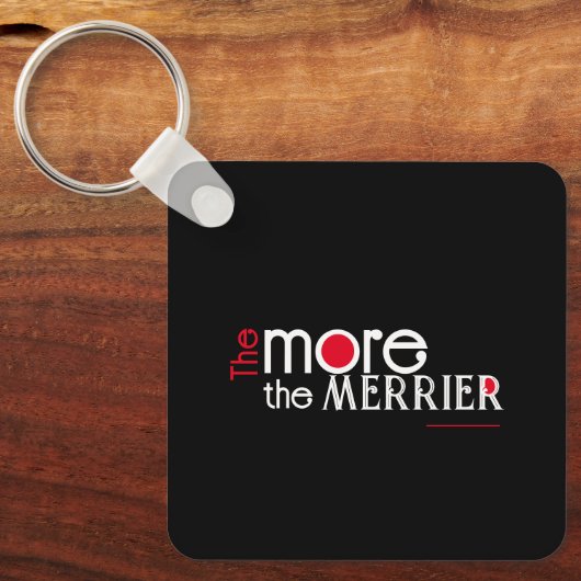 Porte-clés Plus l'engagement des messageries s'avère plaisant (Recto)