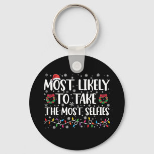 Porte-clés Plus susceptible de prendre le plus de selfies à N