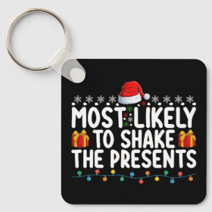 Porte-clés Plus susceptible de secouer les cadeaux de Noël