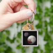 Porte-clés Pluton & Charon 9ème ou Système Solaire de la Plan (main)