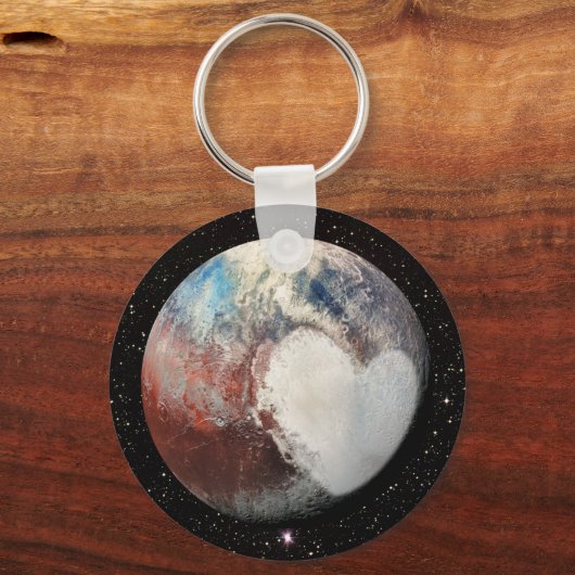 Porte-clés Pluton planétaire (Recto)