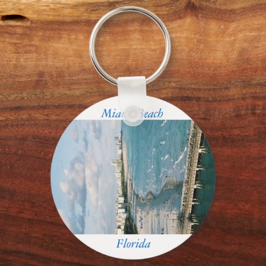 Porte-clés Plutôt À Miami (Recto)