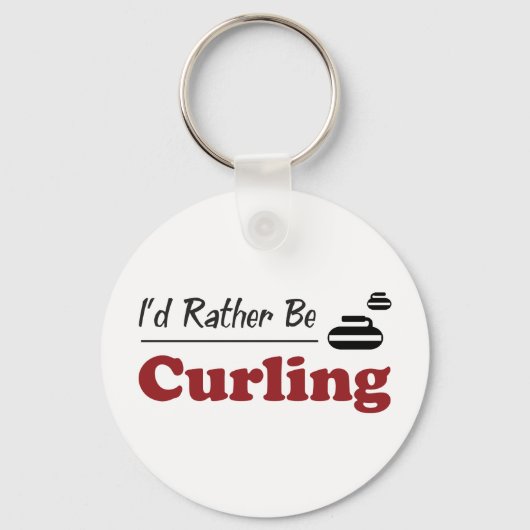 Porte-clés Plutôt Curling (Recto)