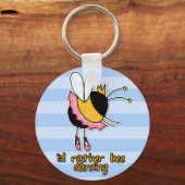 Porte-clés plutôt la danse des abeilles (Recto)